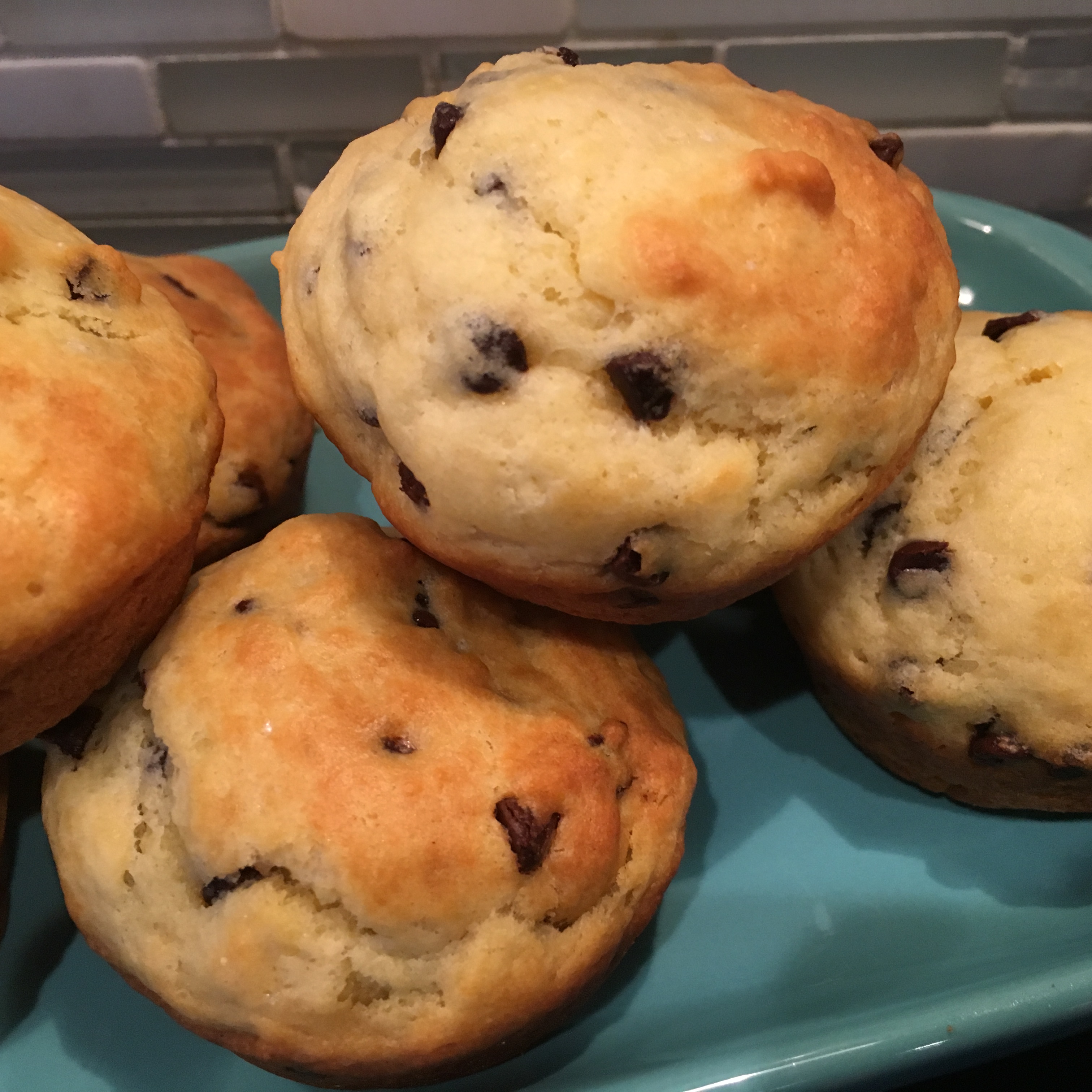 Chocolate Chip Muffins - R Crazy Incredible Life