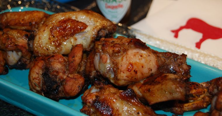 Chicken Wings with Chipotle Tabasco