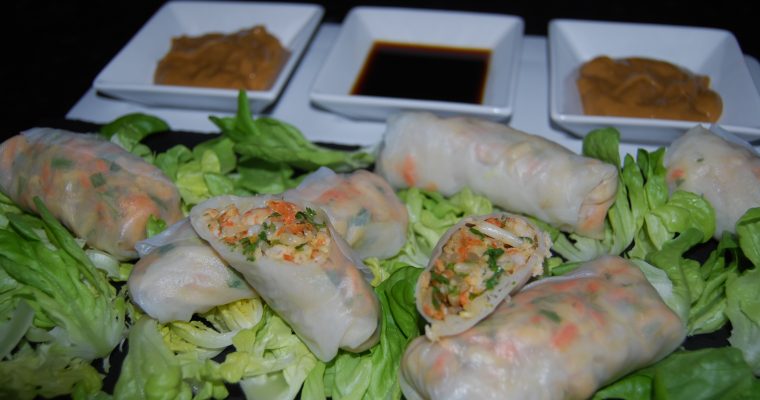 Thai Shrimp (Chicken) Rolls