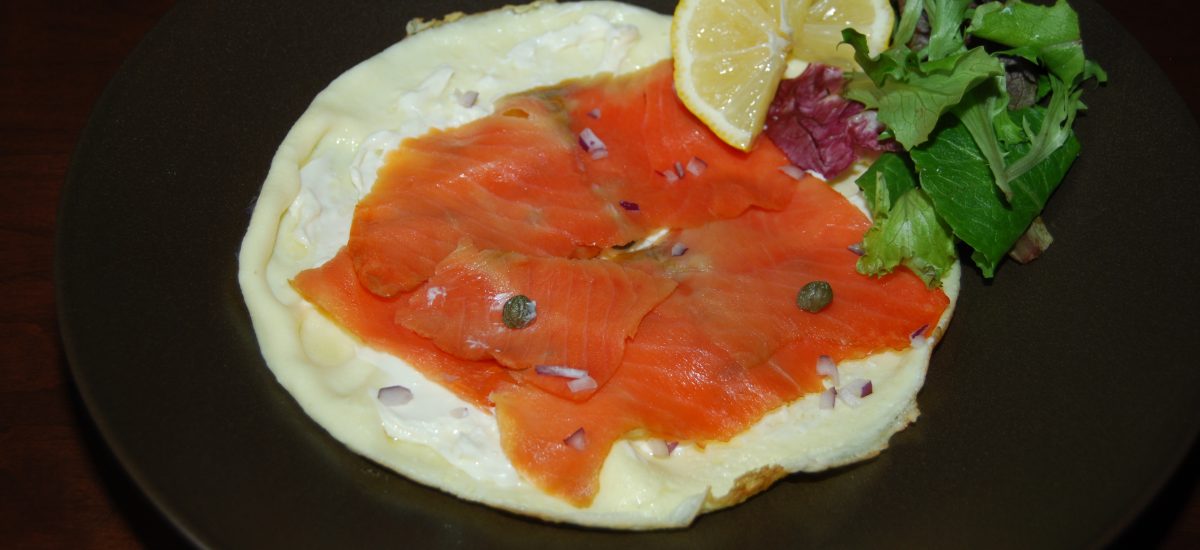 Lox (Cold Smoked Salmon) Omelette