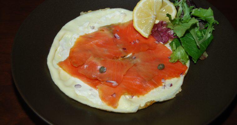 Lox (Cold Smoked Salmon) Omelette