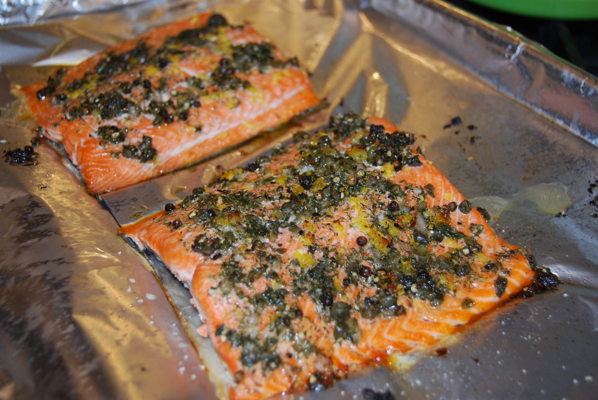 Lemon Pepper Salmon - R Crazy Incredible Life