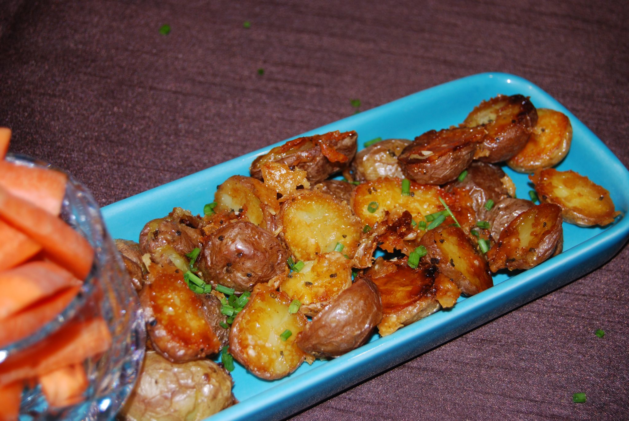 Parmesan Roasted Potatoes - R Crazy Incredible Life