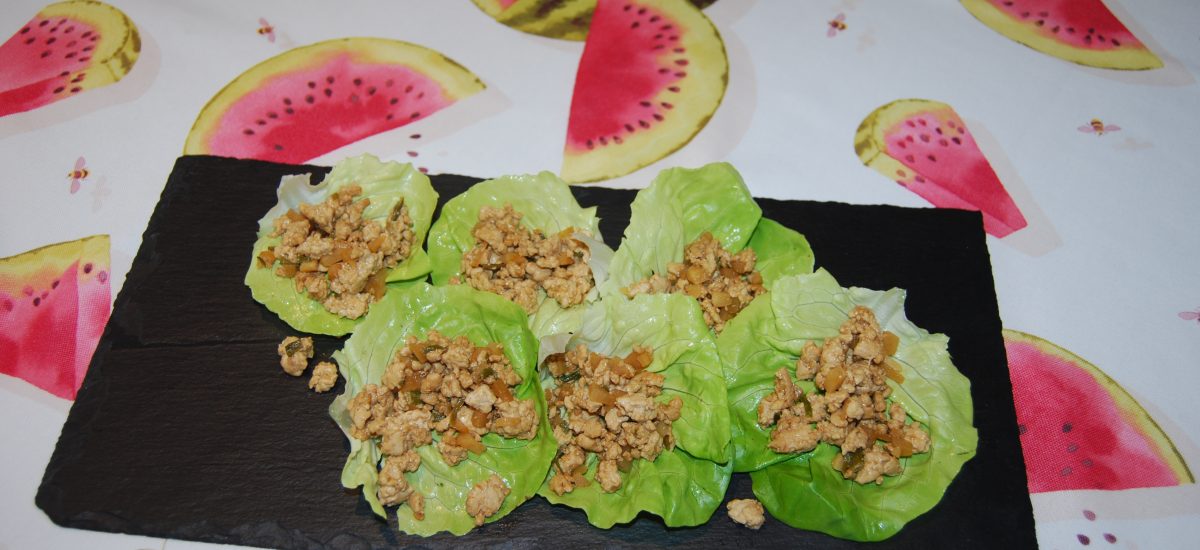 Asian Chicken/Turkey Lettuce Wraps