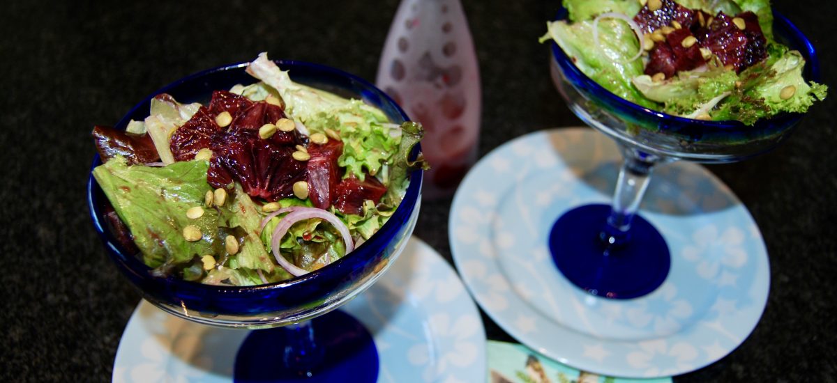 Blood Orange Salad and Vinaigrette