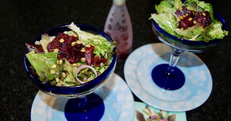 Blood Orange Salad and Vinaigrette