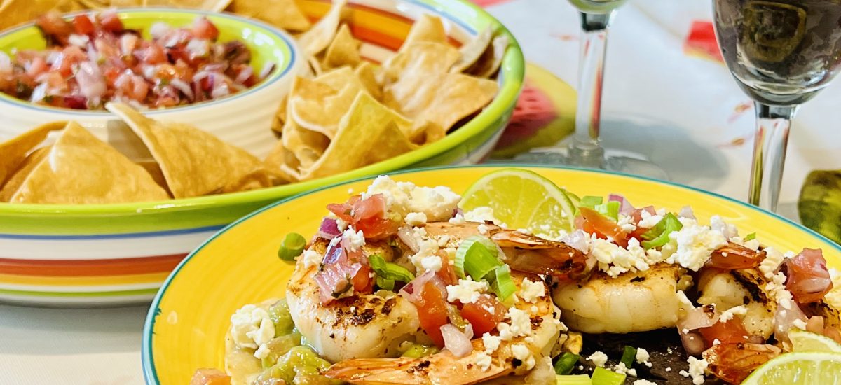 Shrimp Tostados