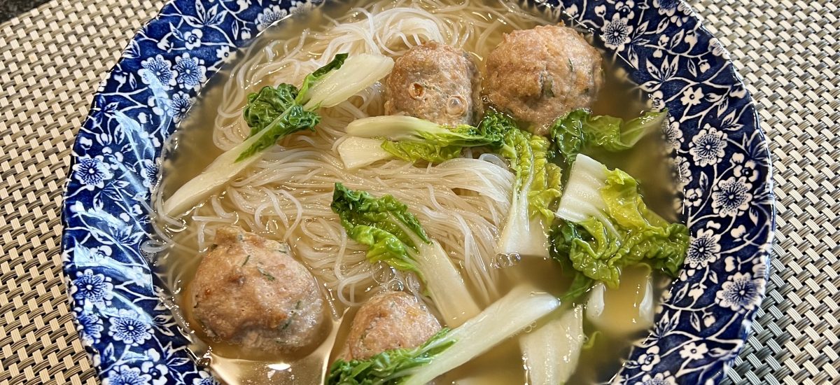 Asian Meatball Soup