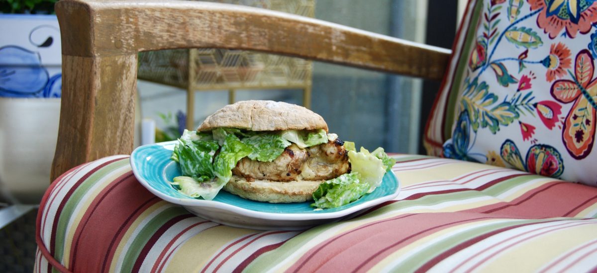 Grilled Chicken Caesar Sandwich