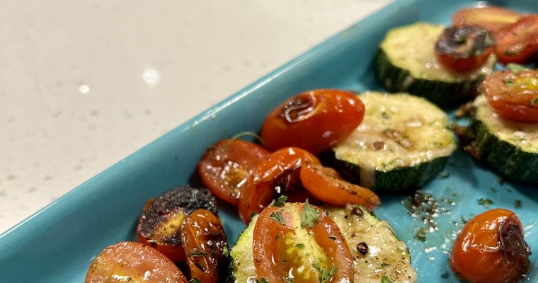 Sautéed Zucchini and Tomatoes