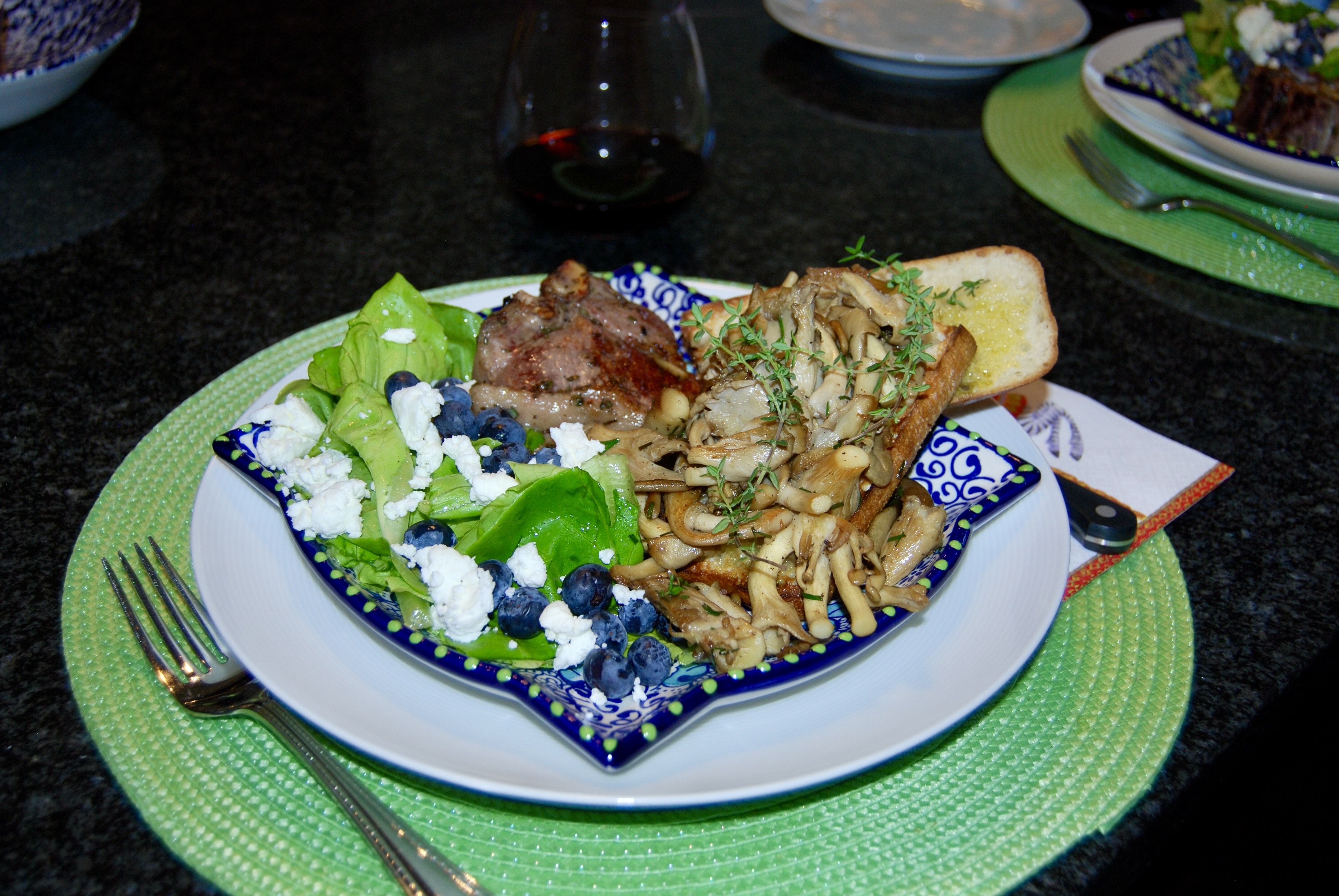 Mushroom Crostini