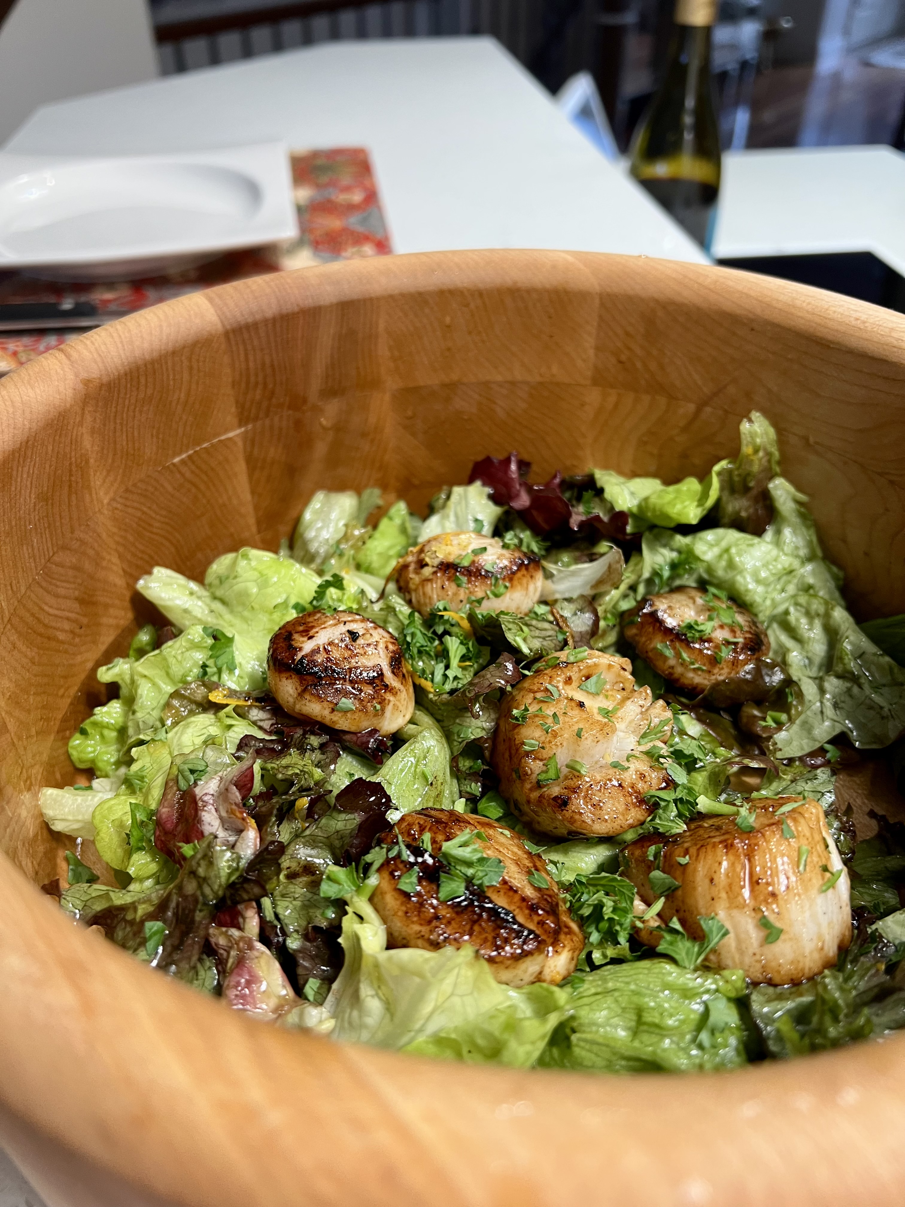 Red Leaf Lettuce with Citrus Vinaigrette