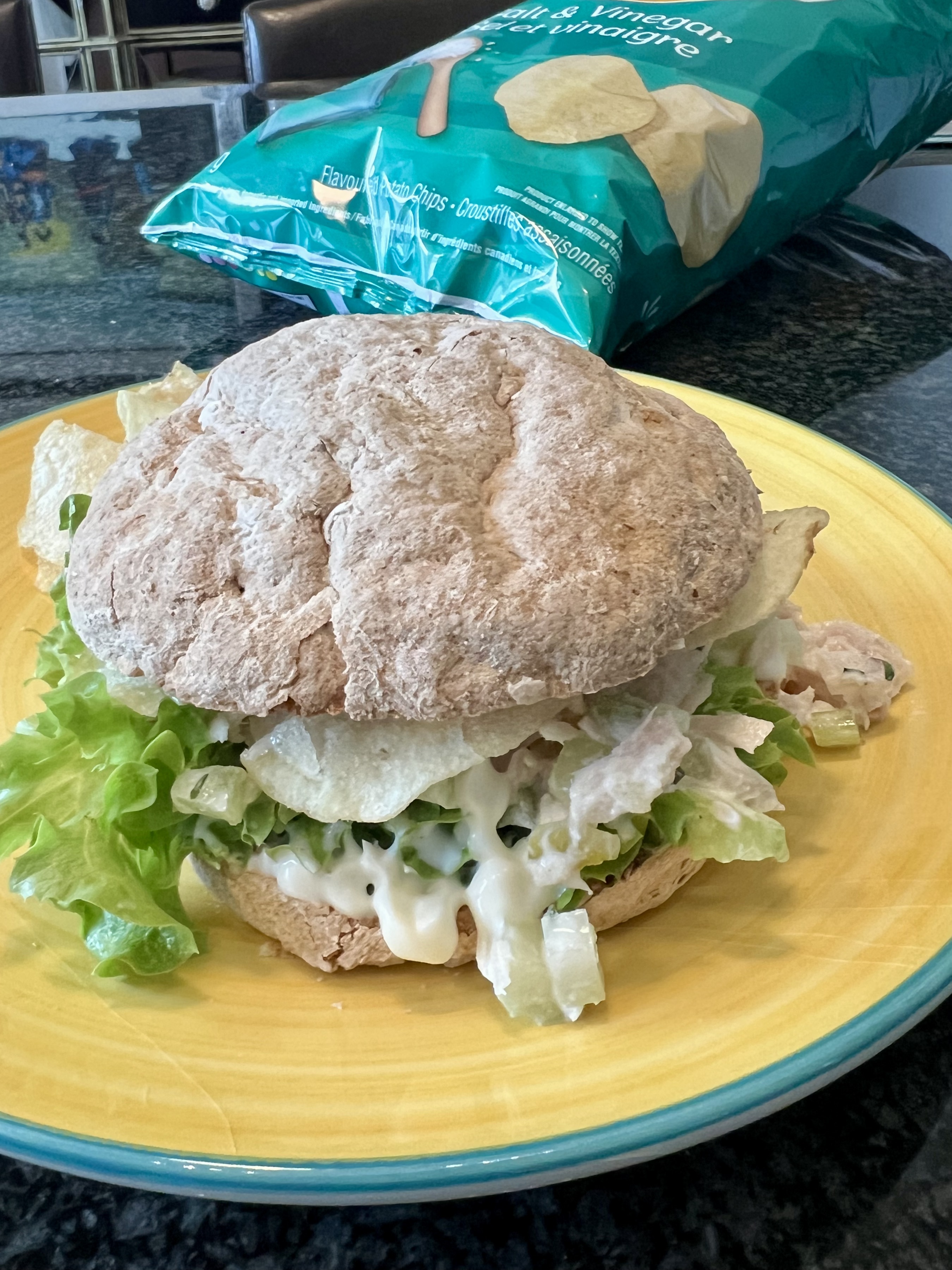 Tuna Crunch Sandwich