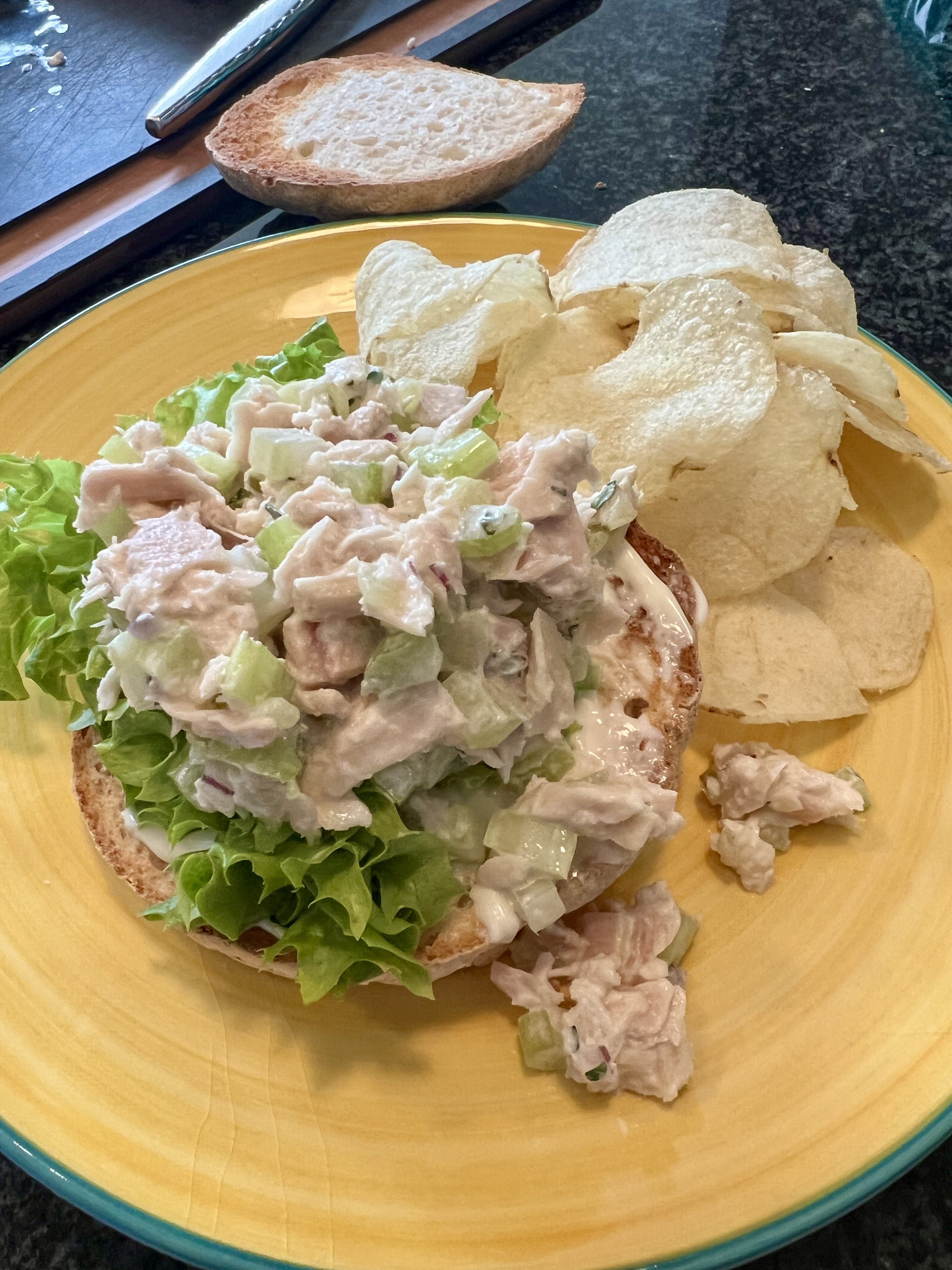 Tuna Crunch Sandwich