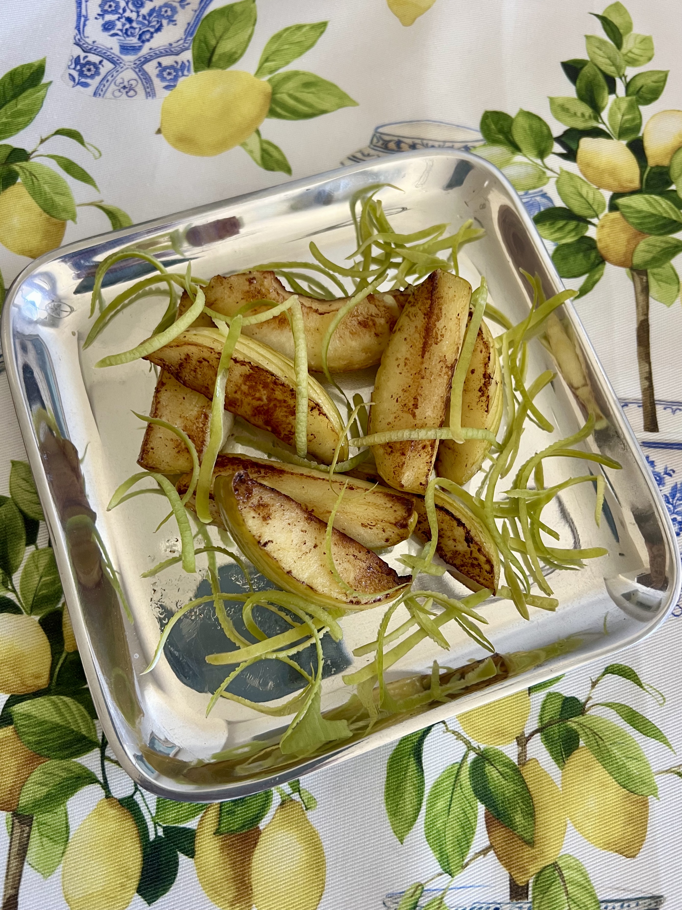 Sautéed Granny Smith Apple Slices